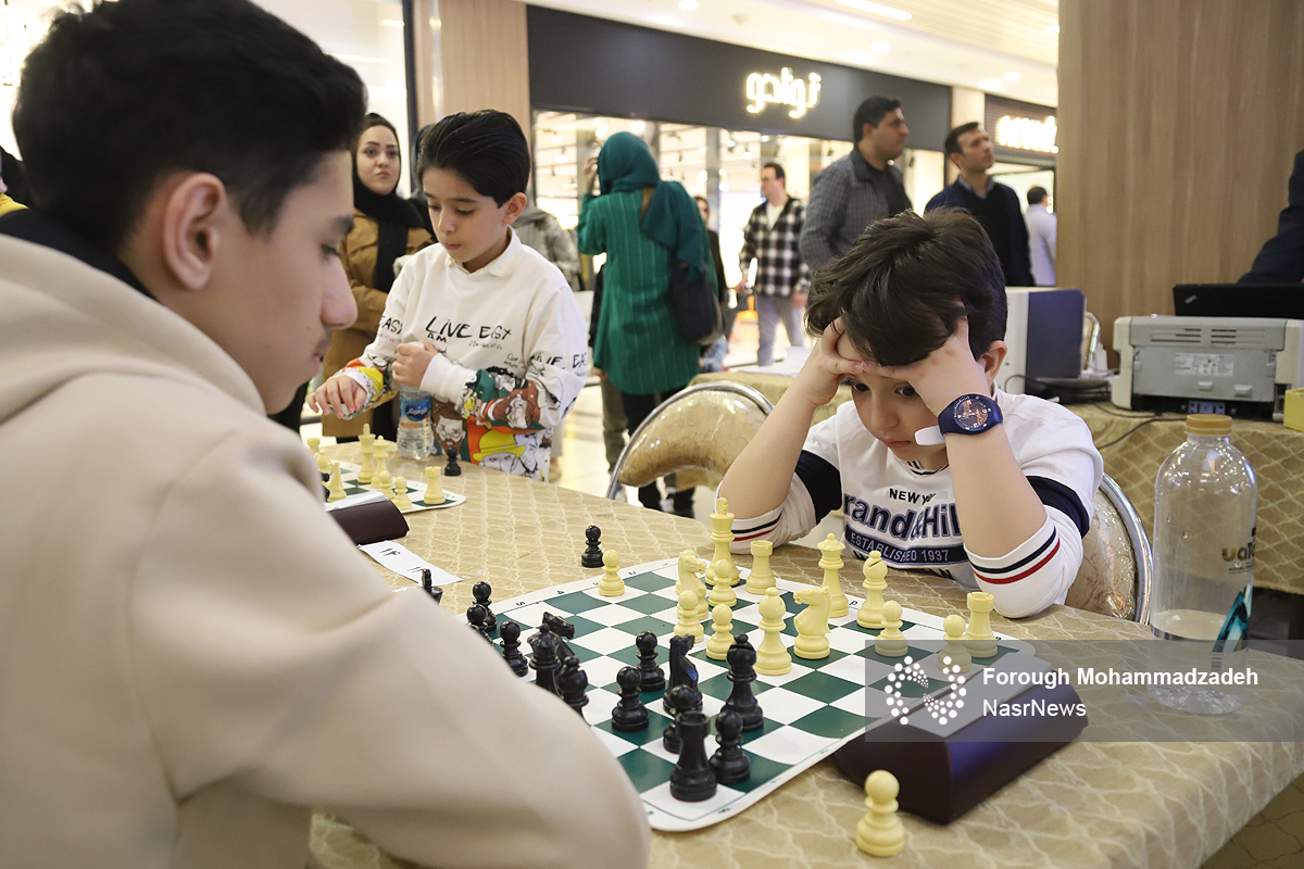تصاویر | مسابقات شطرنج در لاله‌پارک