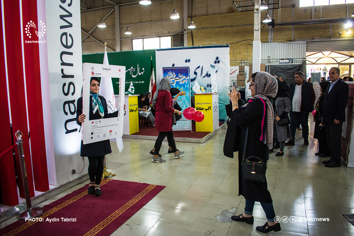 دهمین نمایشگاه مطبوعات آذربایجان شرقی، مخاطبان در روز پنجم