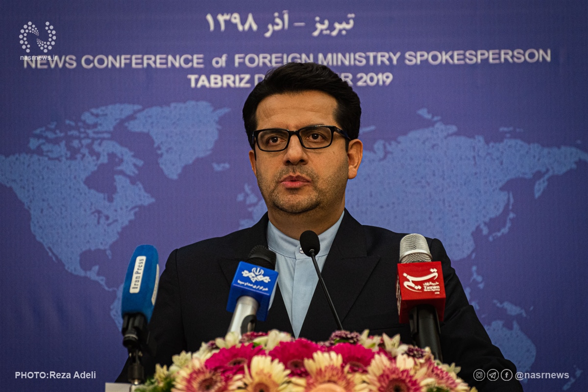 نشست خبری سخنگوی وزارت امور خارجه، سید عباس موسوی