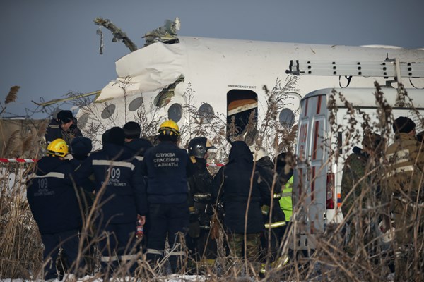سقوط هواپیما، قزاقستان