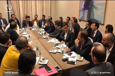 دیدار شرکت‌ها و استارتاپ های ایرانی حاضر در نمایشگاه باکوتل با آذری جهرمی