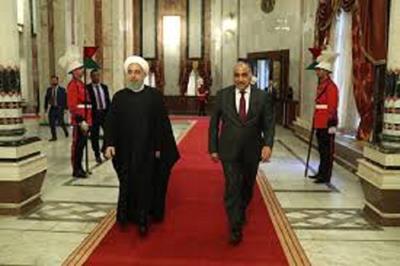 استقبال روحانی از نخست وزیر عراق