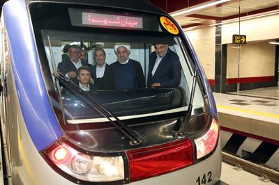 بخش جنوبی خط ۶ مترو تهران افتتاح شد
