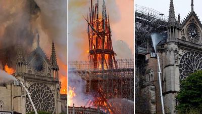 خاکستر شدن کلیسای تاریخی نتردام در مهد اینترنت اشیا! / خبری از مبارزه هوشمند با آتش نبود
