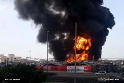 وقوع انفجار در انبار نفت کوره در بیروت