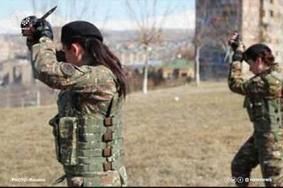وزارت دفاع ارمنستان از تشکیل گردان زنان برای نبرد در قره‌باغ خبر داد