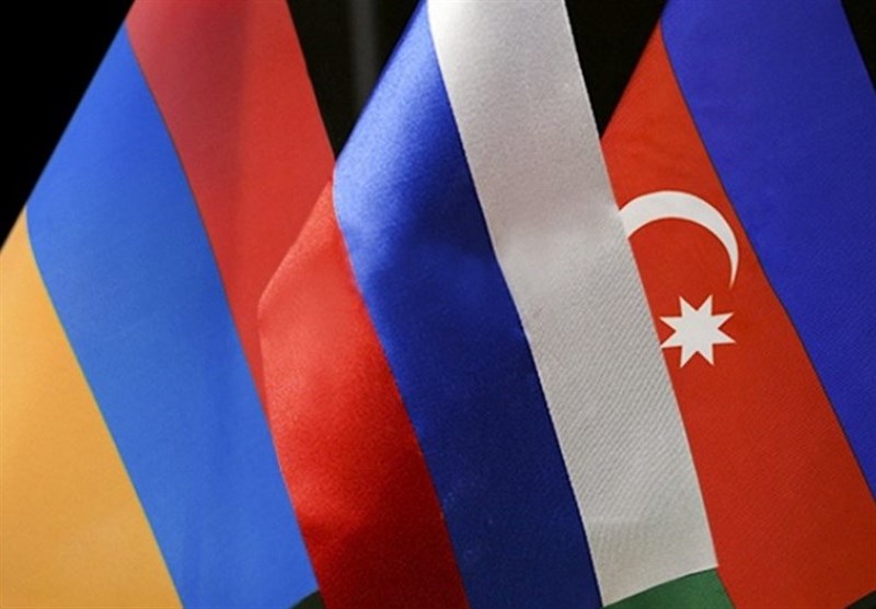 پرچم روسیه آذربایجان ارمنستان