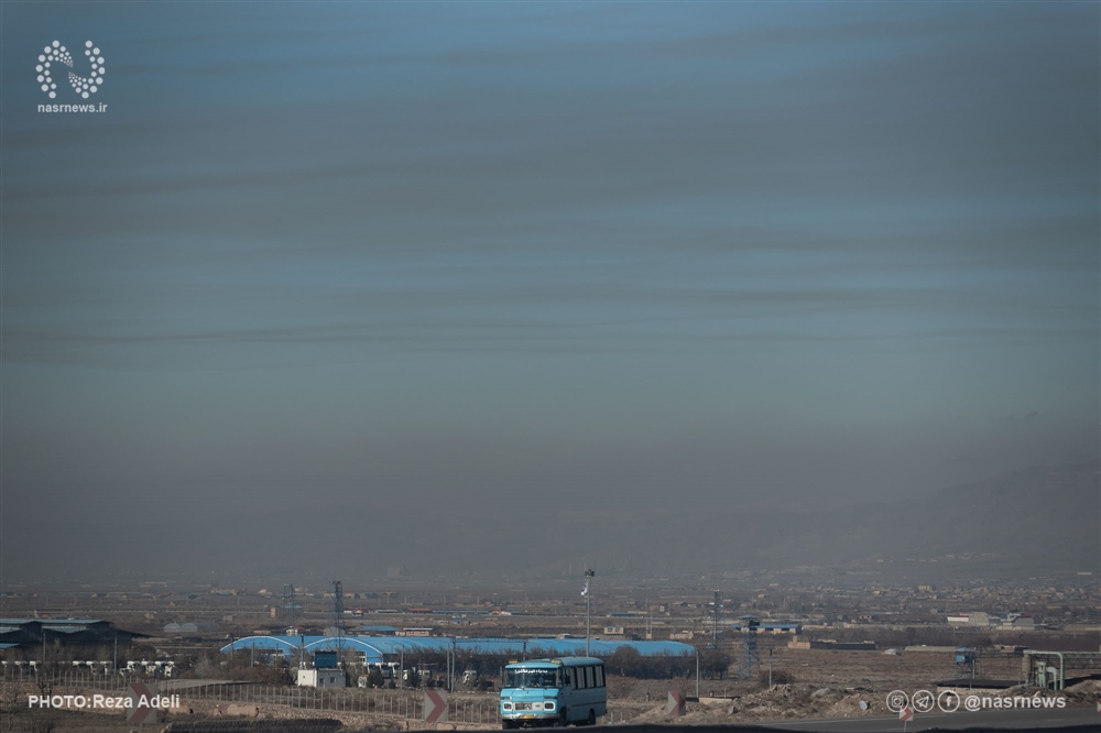 روند آلودگی هوای تبریز