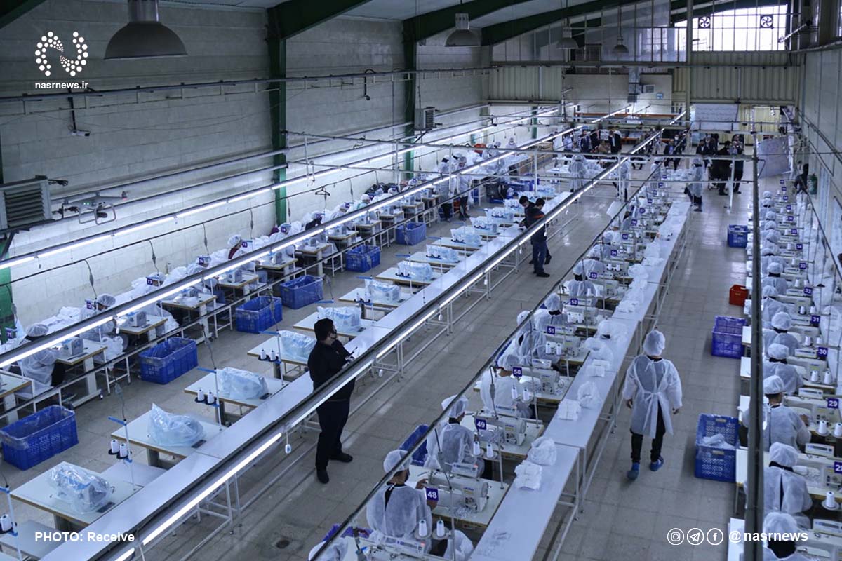 تصاویر | افتتاح بزرگترین واحد صنفی تولید ماسک کشور