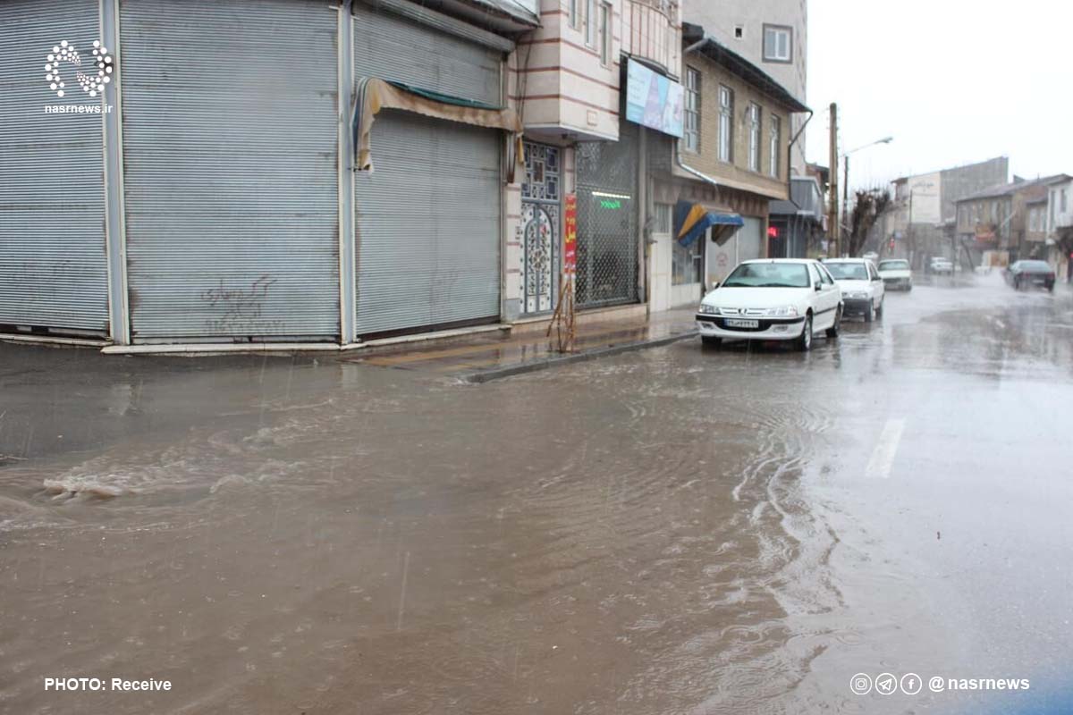 سیلاب، بارش باران، زنجان