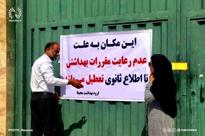261 واحد صنفی متخلف کرونایی در آذربایجان‌شرقی پلمب شد