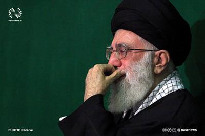 مراسم عزاداری شام غریبان با حضور رهبر معظم انقلاب اسلامی آغاز شد