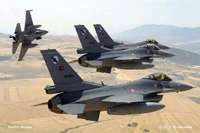 جنگنده های ترکیه بمباران شمال عراق را از سر گرفتند