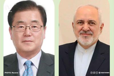  ابراز امیدواری ظریف نسبت به آزاد شدن سریع اموال ایران در کره جنوبی