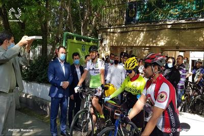 دوچرخه سواران تبریزی دوستدار محیط زیست تا مشهد رکاب می‌زنند