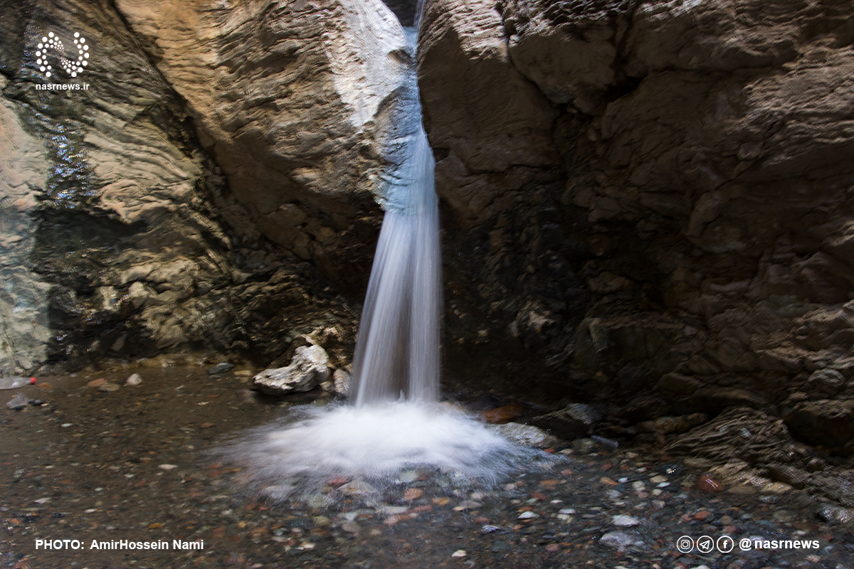 تصاویر | آبشار زیبای سرکندیزج