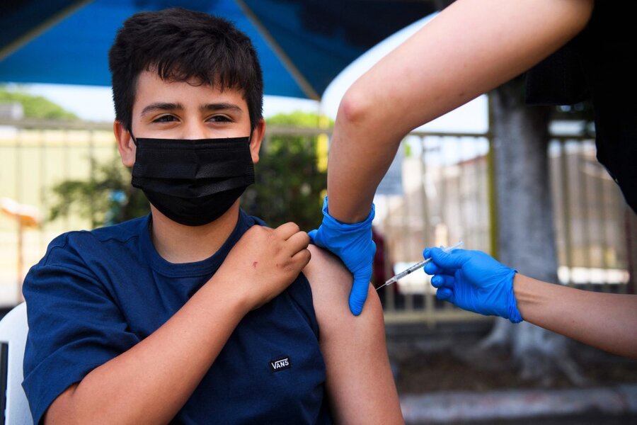 واکسیناسیون دانش آموزان