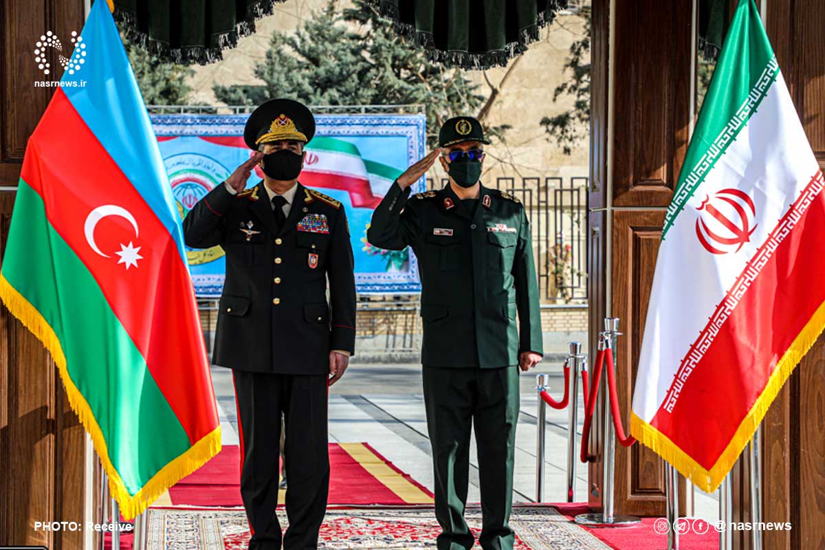 تصاویر | دیدار وزیر دفاع جمهوری آذربایجان با رئیس ستاد کل نیروهای مسلح