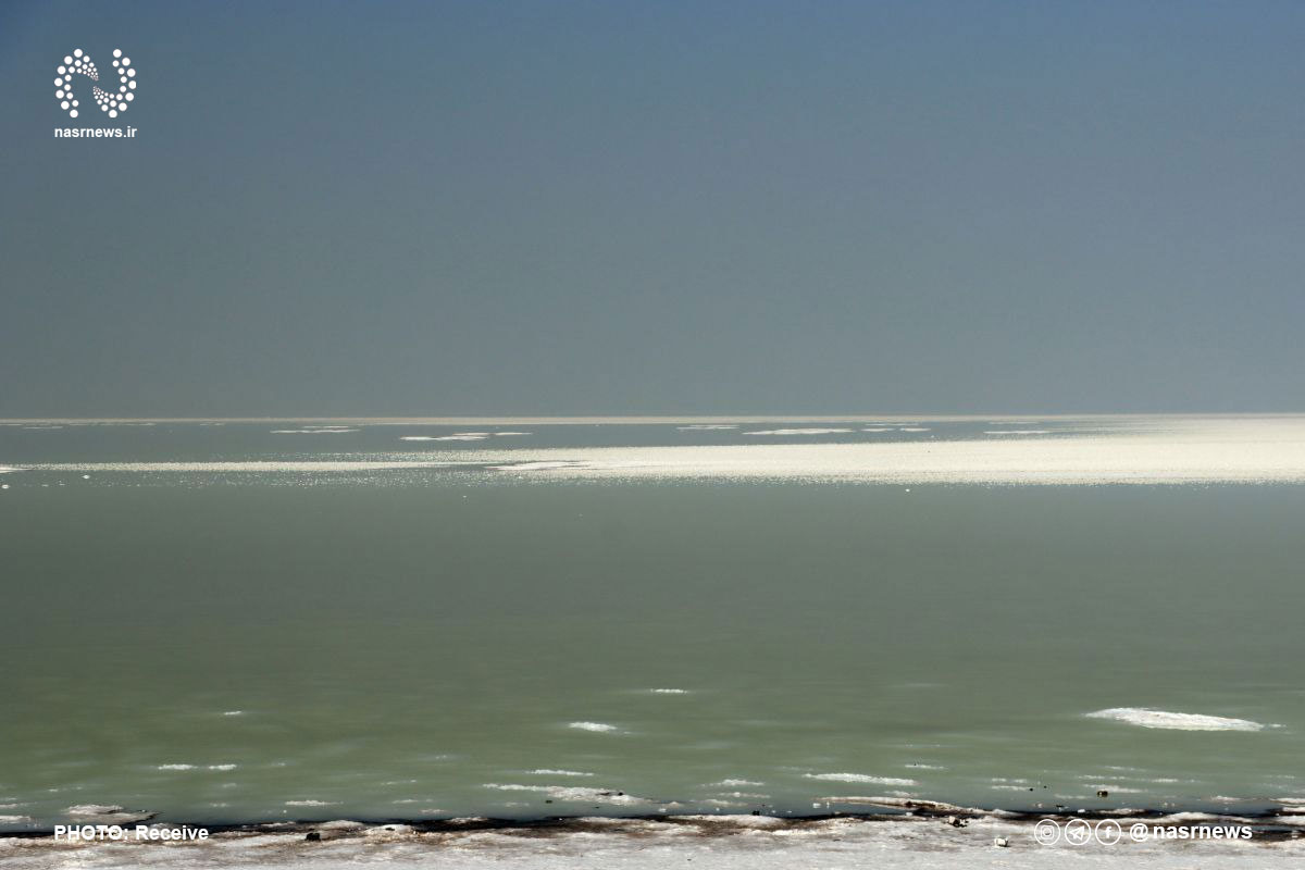 تصاویر | حال و روز این روزهای دریاچه نمک ارومیه
