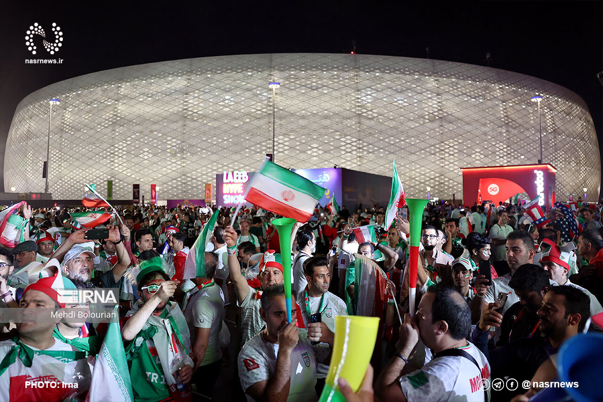 تصاویر | هواداران تیم های ملی فوتبال- ایران و آمریکا