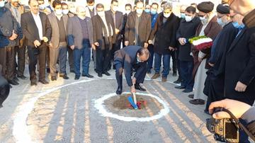 کلنگ زنی مسجد و مجموعه فرهنگی بزرگ تبریز