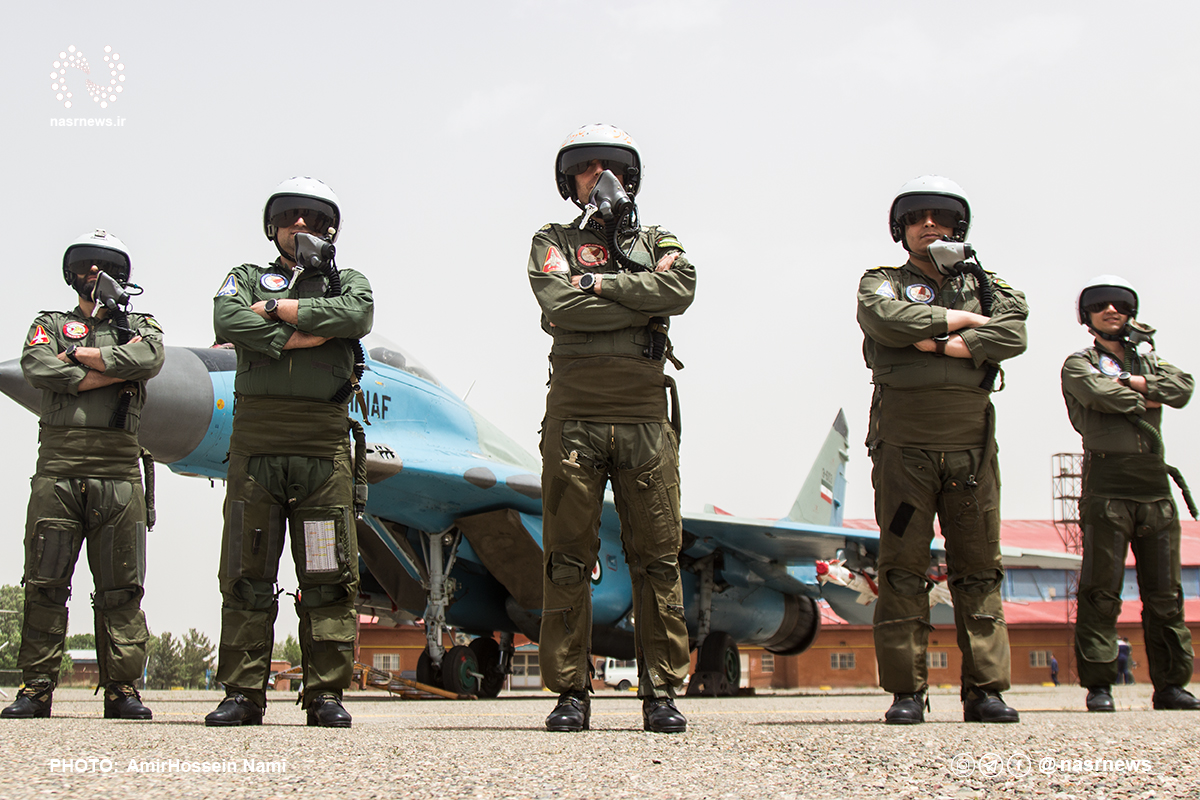 تصاویر| عکس‌های دیدنی از تجهیزات و هواپیماهای جنگنده پایگاه هوایی تبریز
