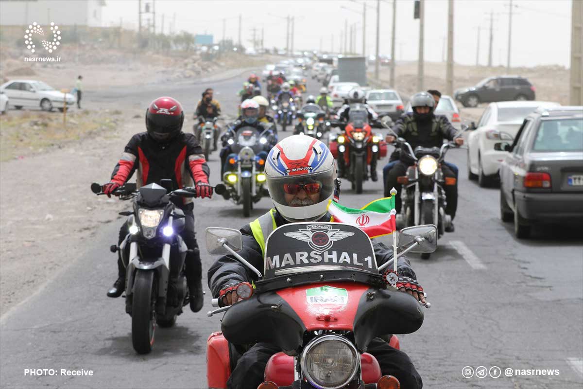 تصاویر | همایش موتورسواری و اتومبیل رانی در تبریز