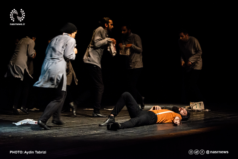 تصاویر | اجرا نمایش چو عضوی به درد آورد روزگار در تبریز