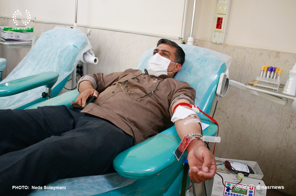 تصاویر | حضور مردم نوع‌دوست تبریز در مراکز اهدای خون