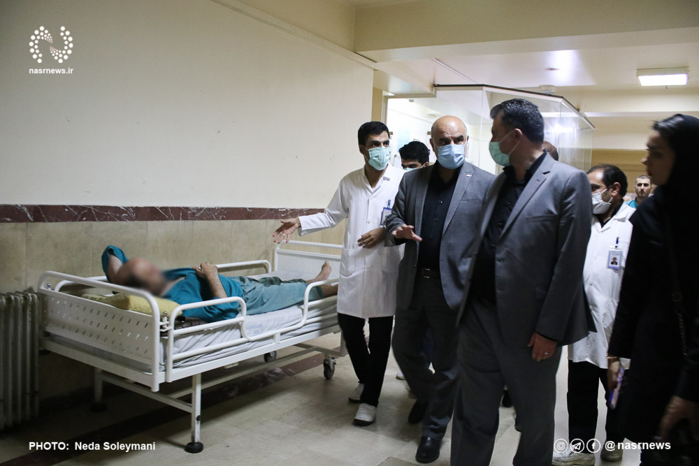 تصاویر | بازدید خبرنگاران نصر از بیمارستان رازی