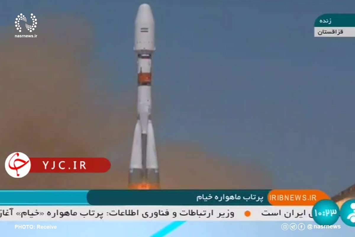 فیلم |  تصاویری از پرتاب ماهواره ایرانی خیام به فضا