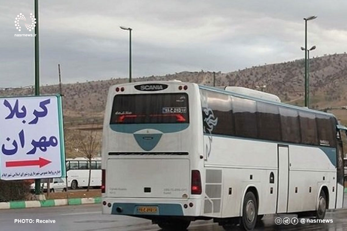 اتوبوس زائران ایرانی