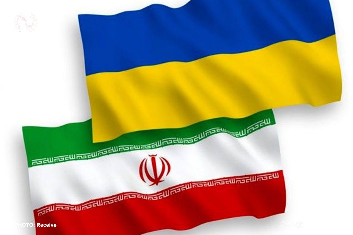 پرچم ایران و اوکراین