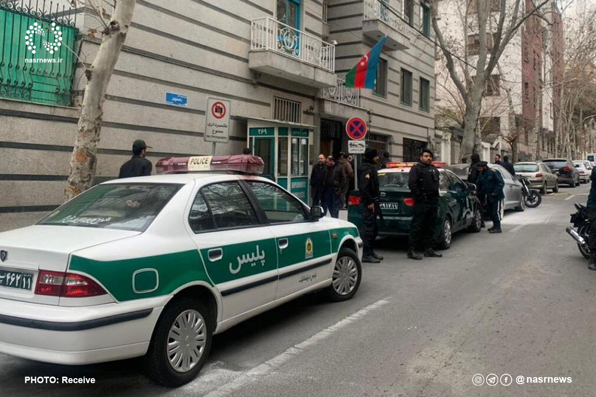 فیلم | تخلیه سفارت آذربایجان در تهران
