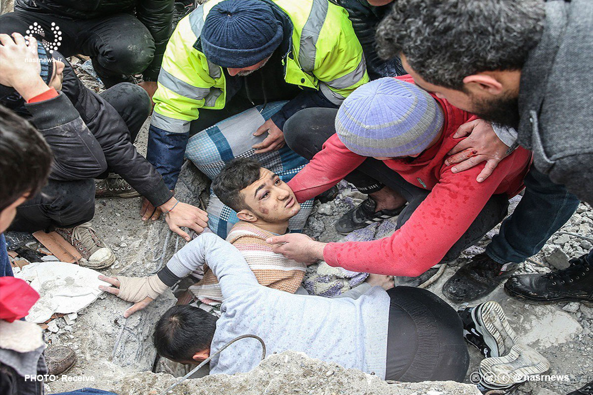 تصاویر | عملیات نجات در ترکیه