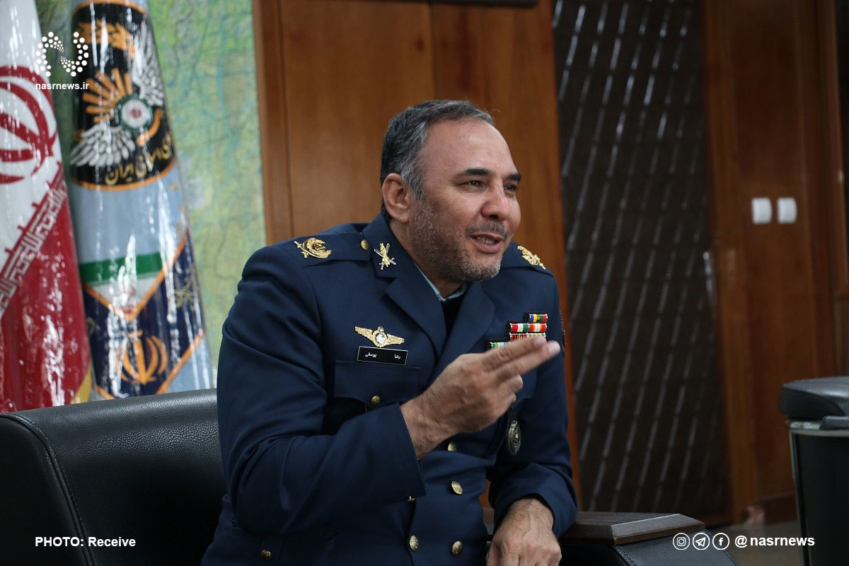 امیر سرتیپ دوم خلبان رضا یوسفی، فرمانده پایگاه شهید فکوری