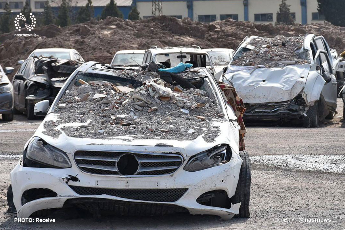 تصاویر | خودروهای آسیب دیده در زلزله ترکیه