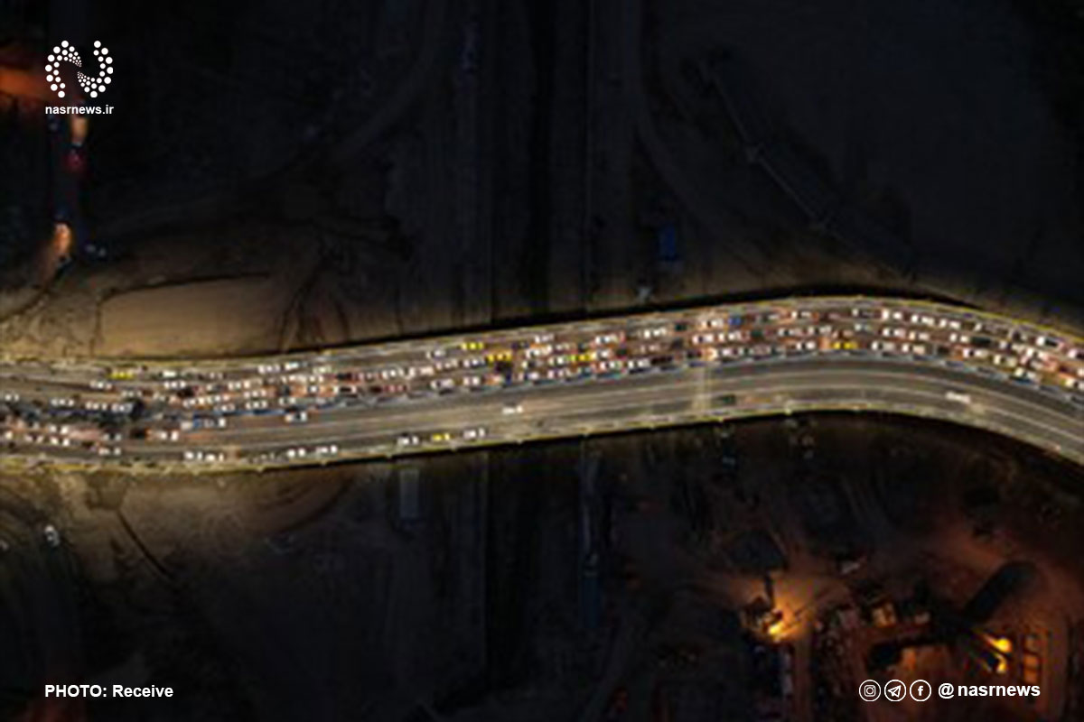 تصاویر | بزرگترین پل بتنی تبریز به بهره‌برداری رسید