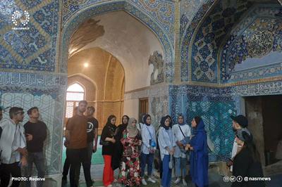 برگزاری تور آشناسازی با موزه‌های سطح شهر تبریز برای دانشجویان خارجی