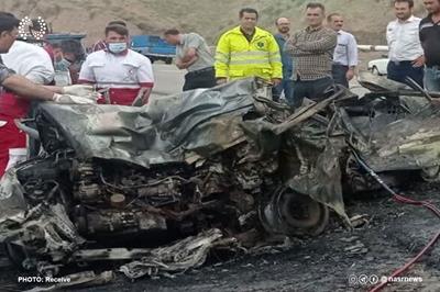 سانحه رانندگی در محور مراغه-هشترود ۲ کشته و یک مصدوم برجای گذاشت