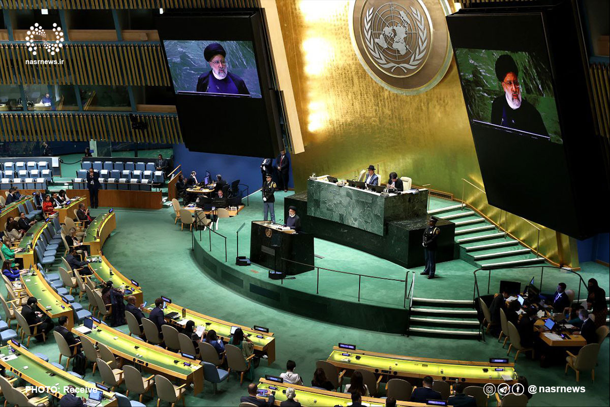 تصاویر | سخنرانی رئیسی در سازمان ملل
