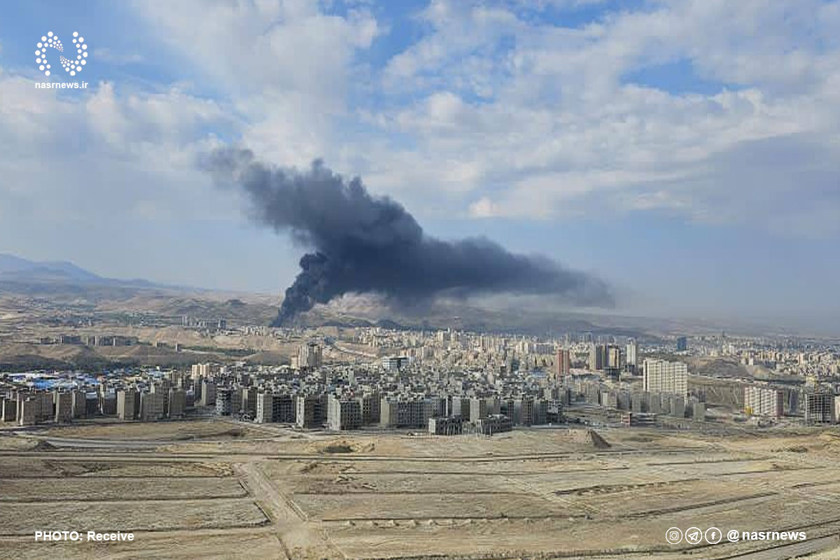 تصاویر | انفجار تانکر سوخت در تبریز