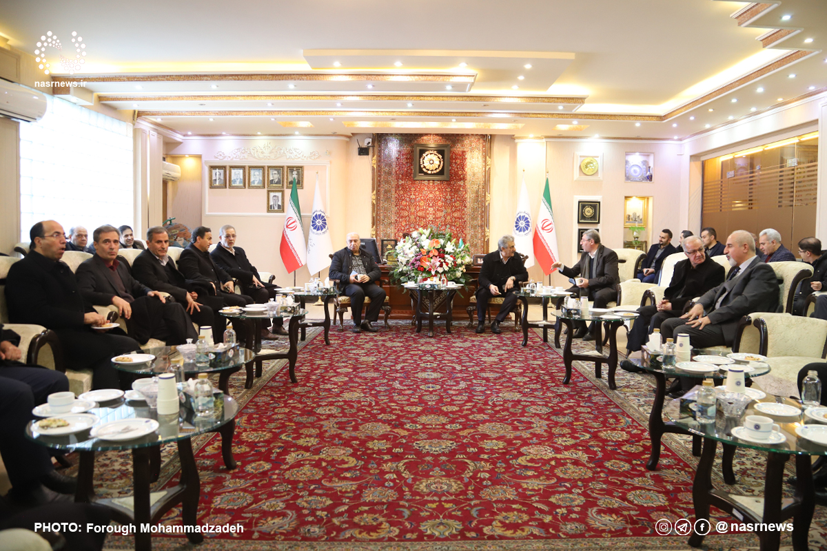 تصاویر | دیدار فعالان اقتصادی آذربایجان با رئیس اتاق ایران