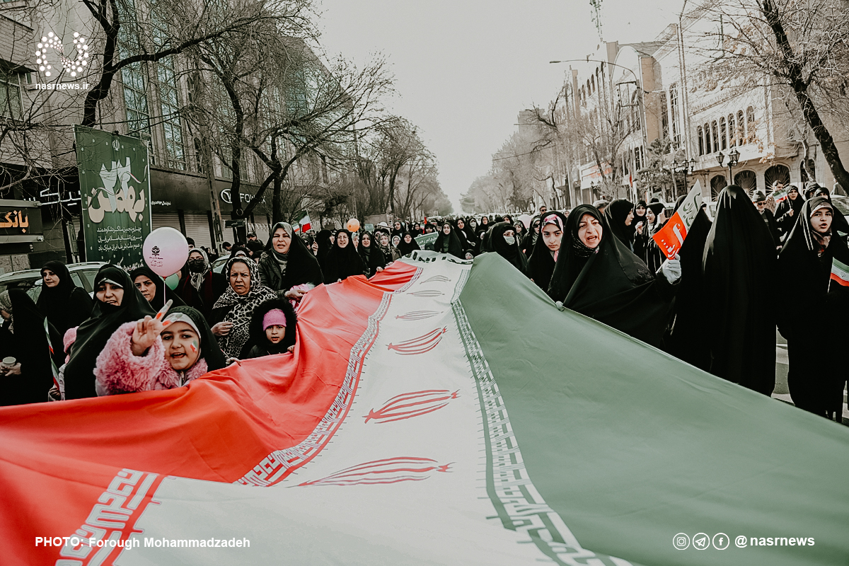 تصاویر | راهپیمایی بیست و دوم بهمن ۱۴۰۲- تبریز
