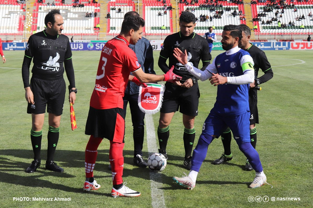 بازی تراکتور استقلال خوزستان