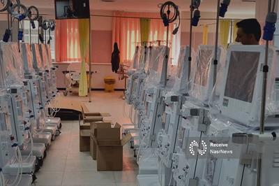 راه اندازی کامل بخش دیالیز بیمارستان کودکان زهرا مردانی آذری تبریز