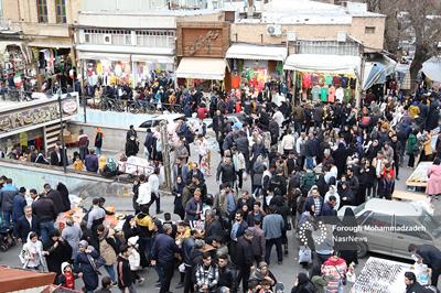تصاویر | بازار تبریز در روز پایانی سال