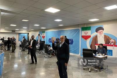پزشکیان وارد ستاد انتخابات کشور شد + فیلم