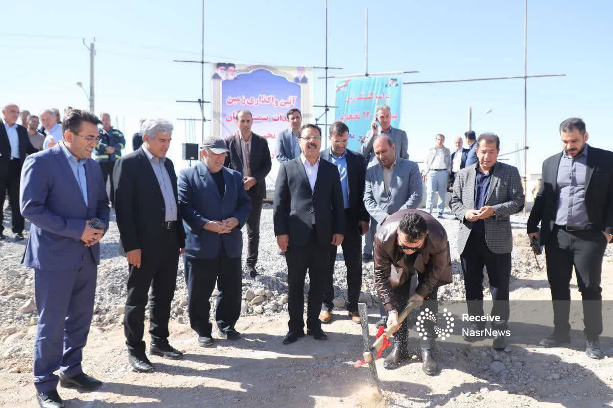 آغاز عملیات اجرایی بیمارستان ۲۲۰ تختخوابی شهر جدید سهند 