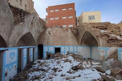 هیچ مجوزی برای تخریب حمام میرزانقی تبریز صادر نشده است